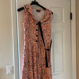 Voodoo Vixen Large cocktail print dress.